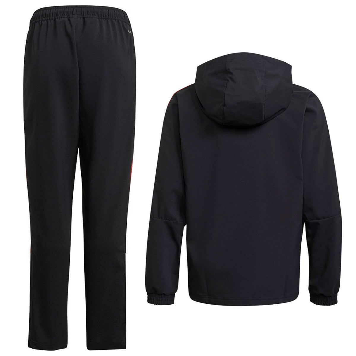 Kids - Bayern Munich black presentation tracksuit 2021/22 - Adidas